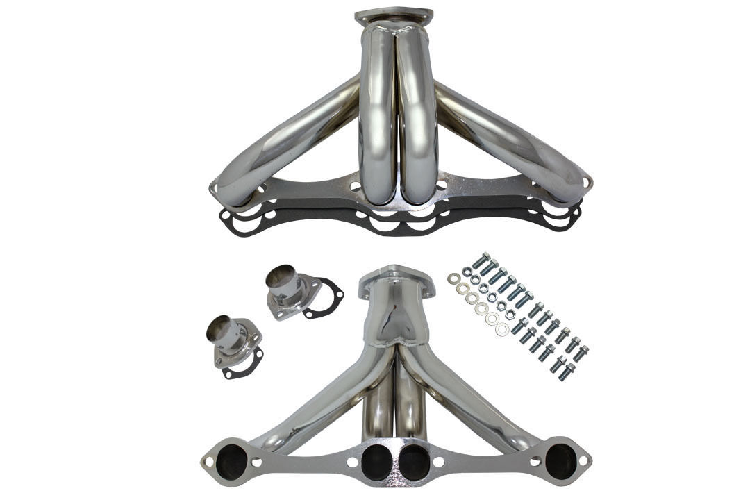 SBC Small Block Chevy Hugger Headers Stainless Steel 283 305 350 400
