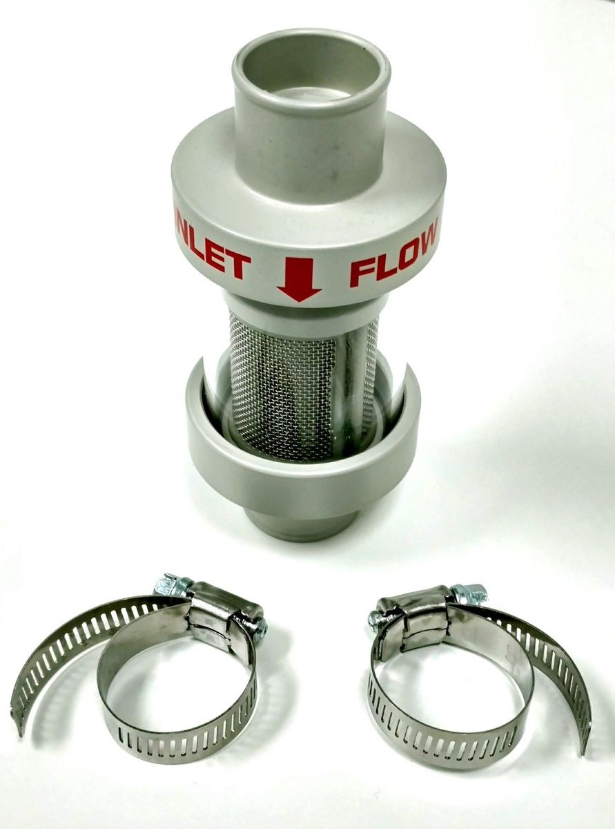 Radiator Hose Filter 1 3/4" Great For Hot Rod, Rat Rod, Street Rod