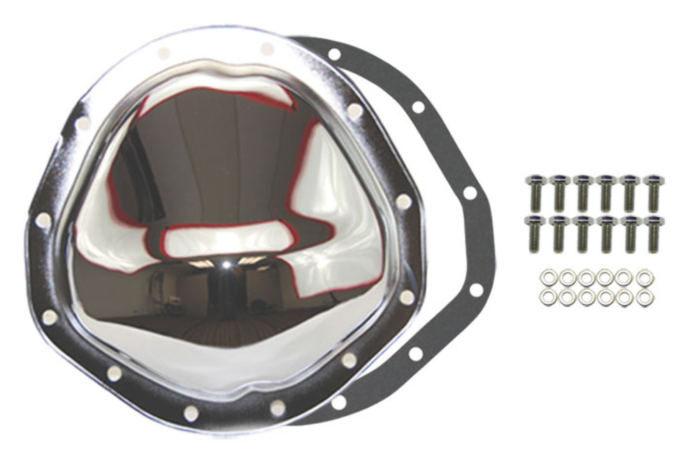 Chrome Steel Chevy GM 12 Bolt Diff 8.75" RG Differential Cover REAR eBay