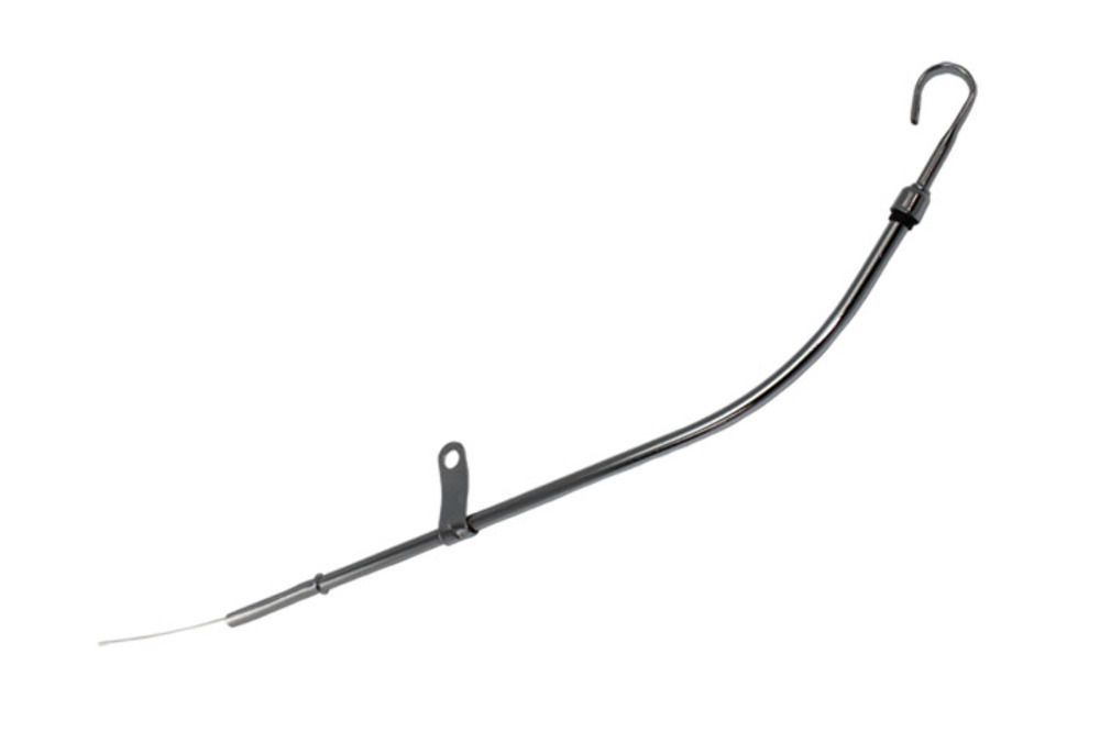 198085 SBC Small Block Chevy 305350 Chrome Steel Engine Oil Dipstick