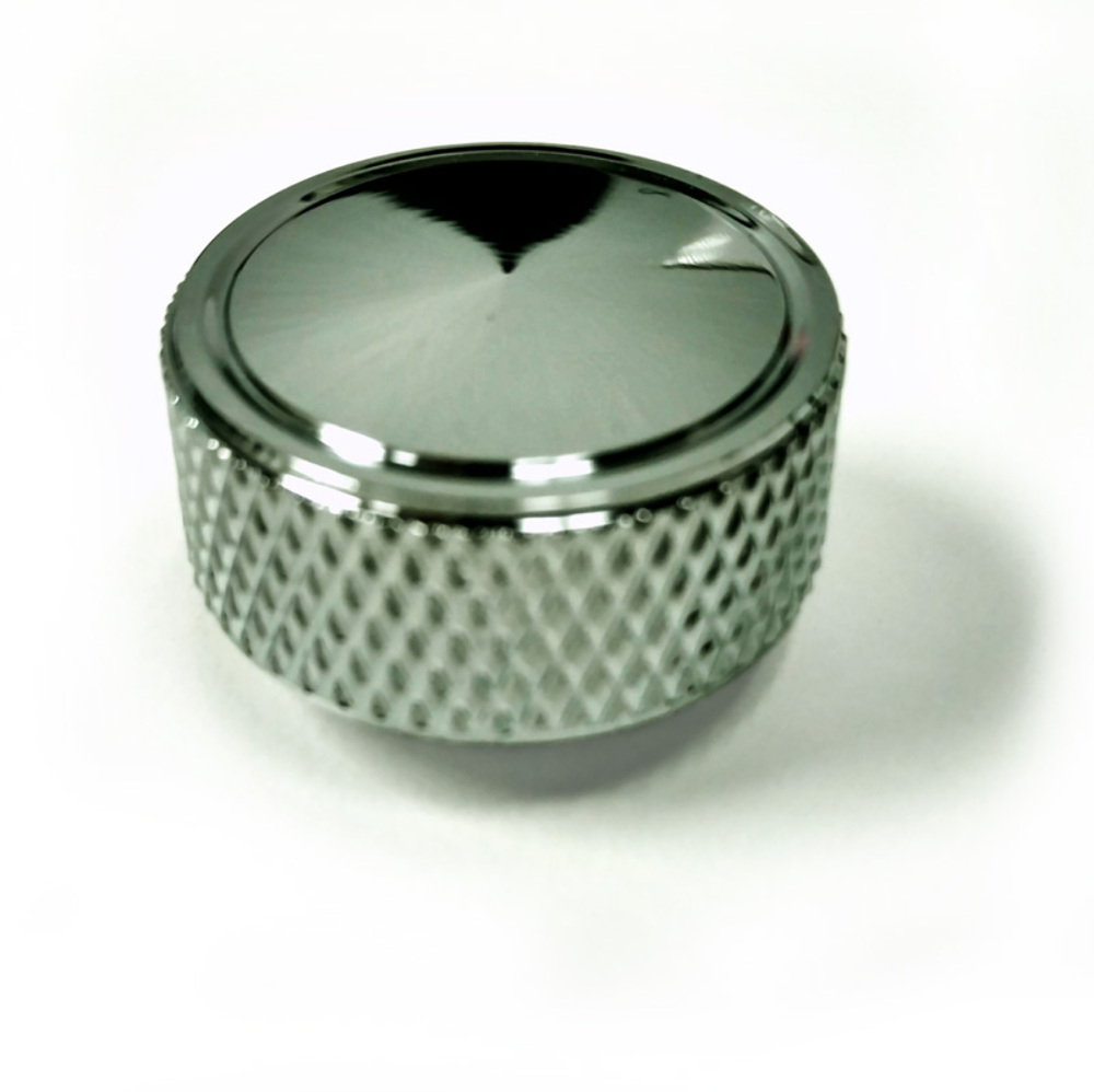 Chrome Knurled Air Cleaner Wing Nut 1/4"20 Universal Hot Rod Chevy