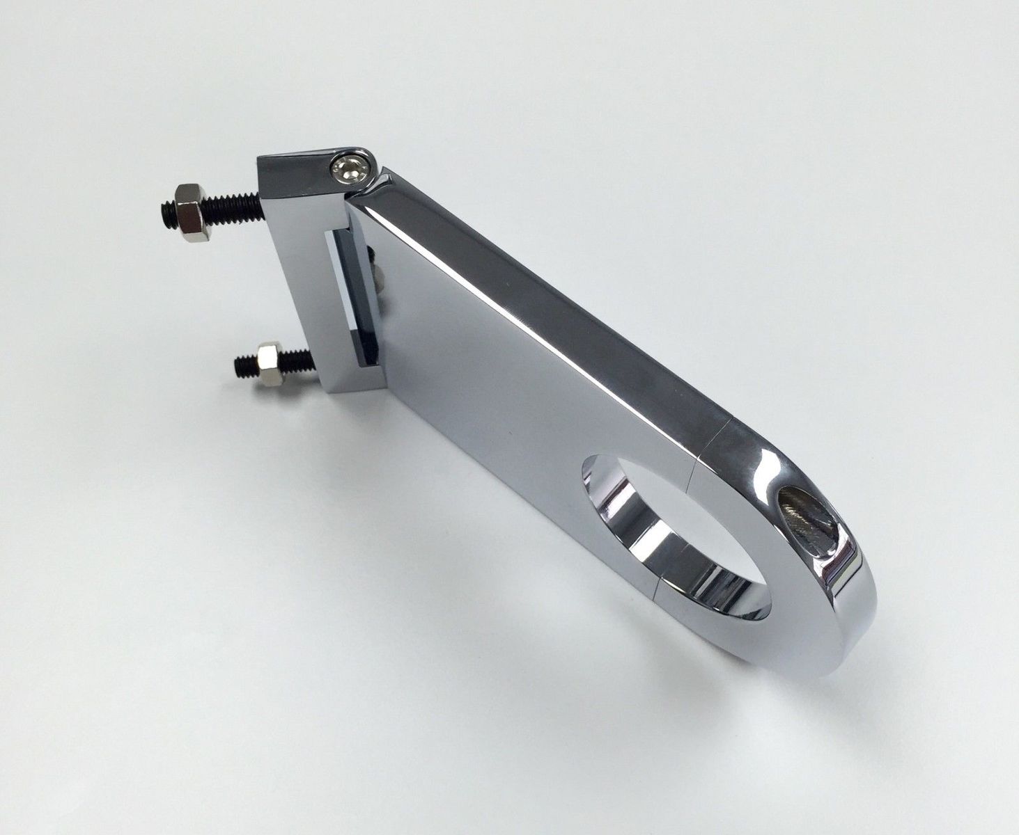 Hot Rod Chrome Aluminum 2 x 4 1/2 Inch Steering Column Drop eBay