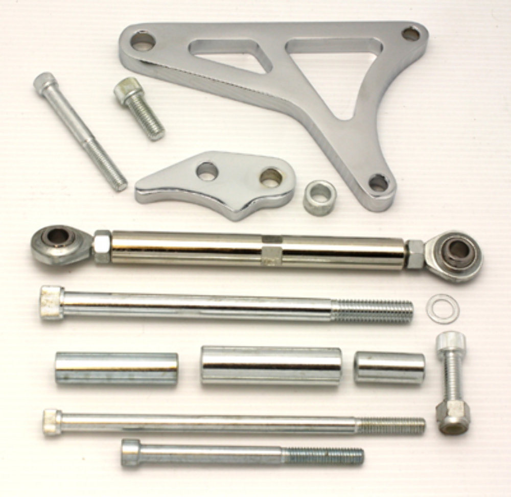 CHROME ALUMINUM ALTERNATOR BRACKET FORD MUSTANG 289 302