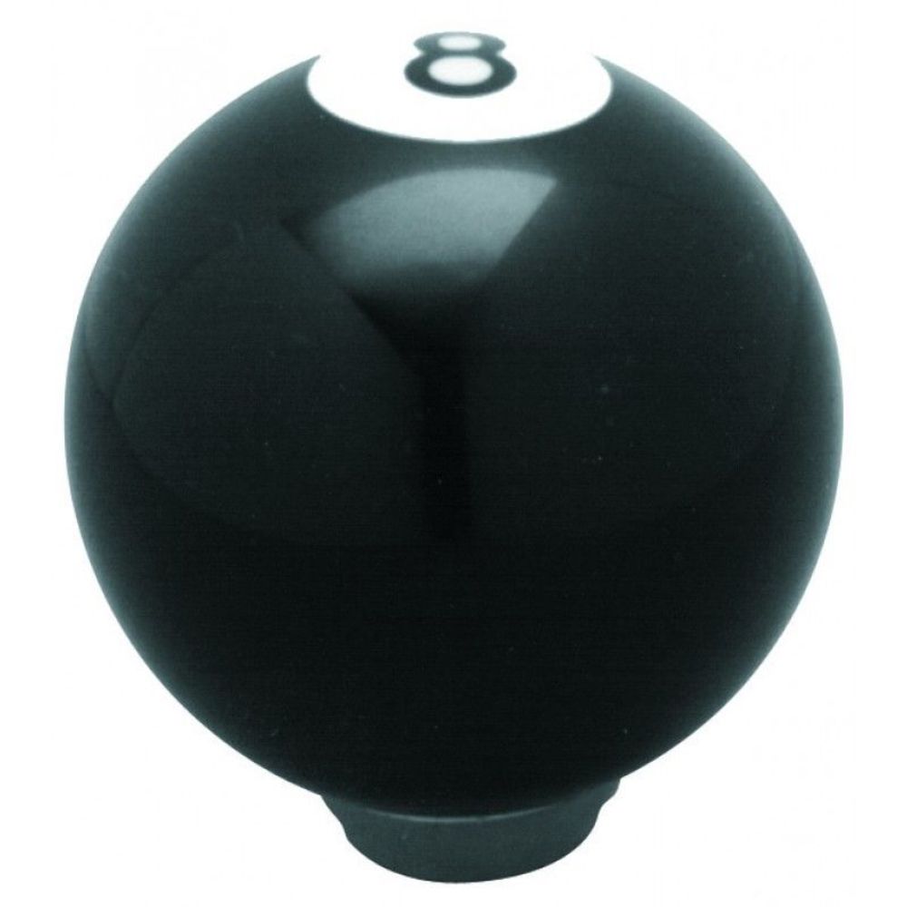 Universal Black 8 Ball Gear Shifter Handle Shift Knob Hot Rat Rod Car