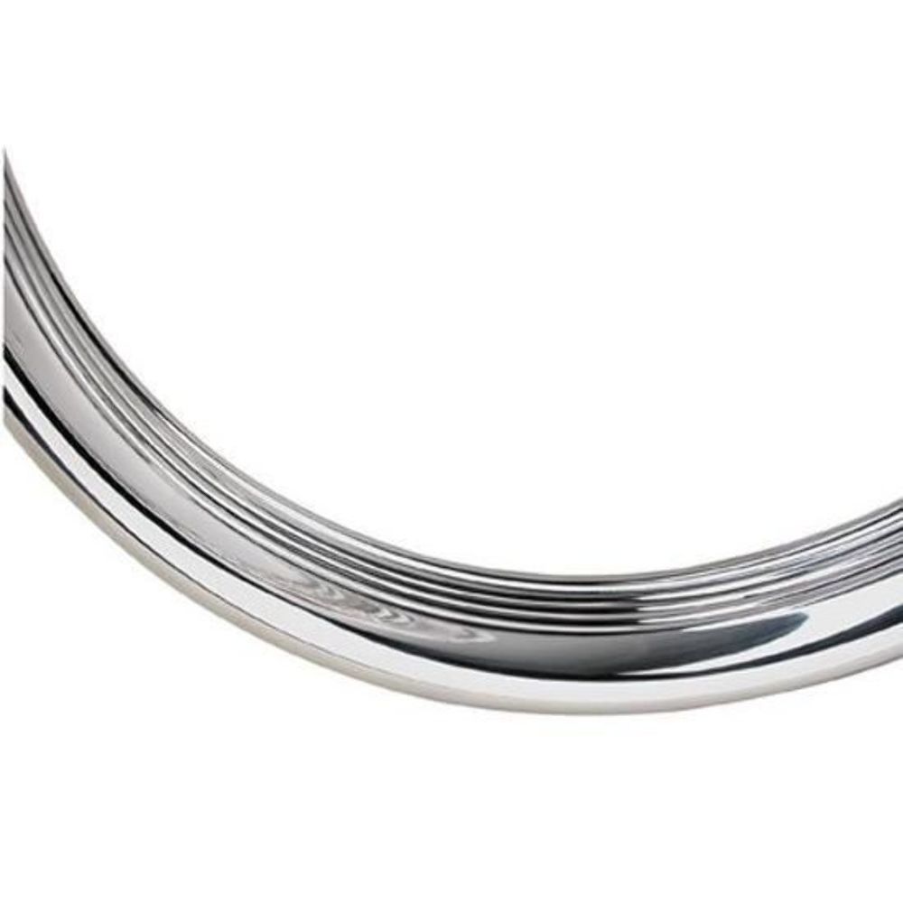 14" Ford Ribbed Stainless Steel Wheel Trim Beauty Ring eBay