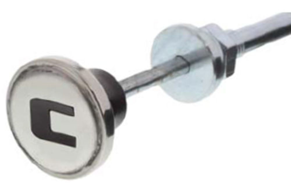 194753 Chevy Truck Choke Cable With Stainless Steel Knob eBay