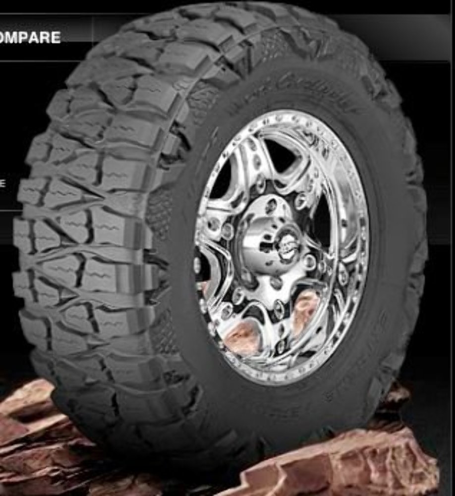 Nitto (Series MUD GRAPPLER) 38155015 Radial Tire