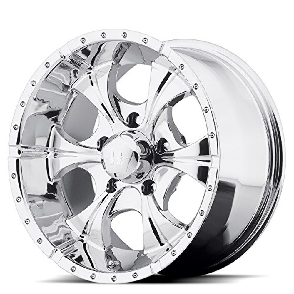 Helo HE791 Maxx Triple Chrome Plated Wheel (20x10"/5x139.7mm, 12mm