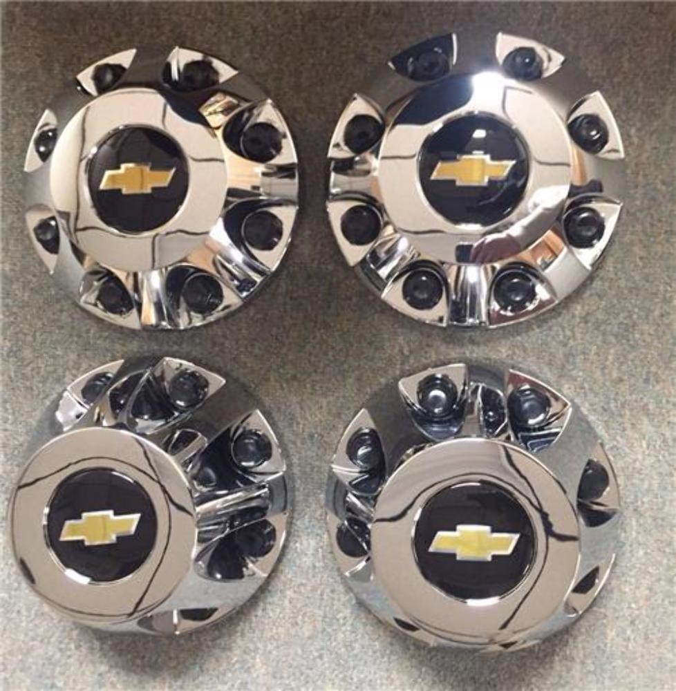 1114 CHEVY SILVERADO 3500 8 LUG DUALLY OEM 17" WHEEL SIMULATORS & CENTER CAPS! eBay