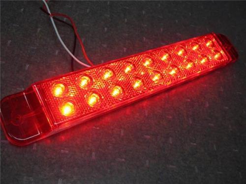 Red Led Brake Signal Running Light Bar Brake Light 18 Led