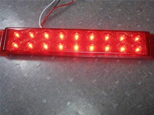 Red Led Brake Signal Running Light Bar Brake Light 18 Led
