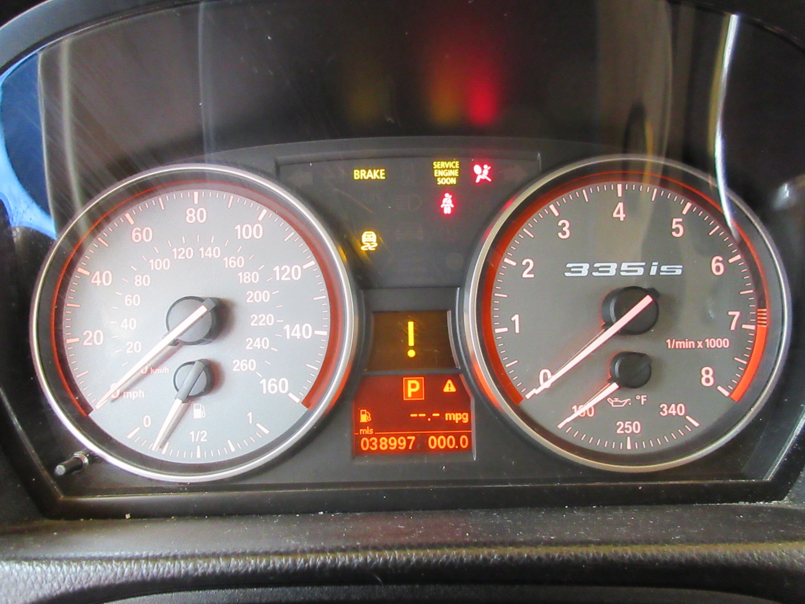 2013 BMW 335is E92 1018 RARE Instrument Gauge Speedometer Cluster 62109283857 eBay