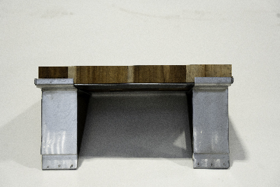 BBQ-C TEAK END CUT CUTTING BASE BOARD WITH BASE