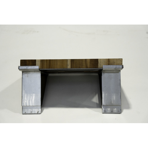 BBQ-C TEAK END CUT CUTTING BASE BOARD WITH BASE