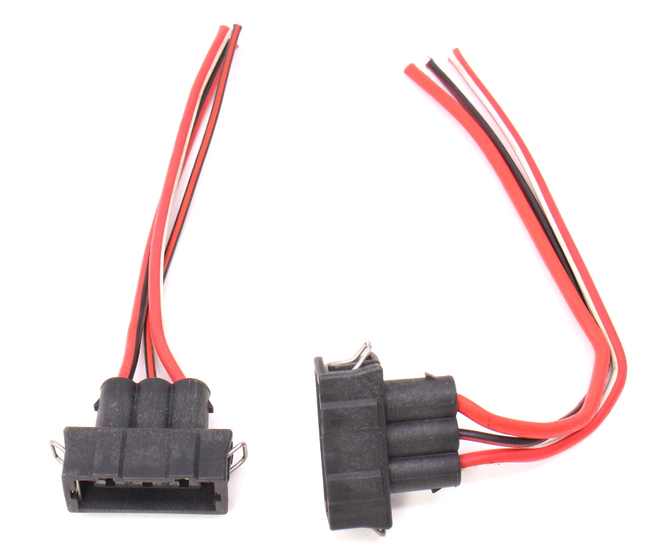 Radiator Fan Resistor Connector Plug Wiring Pigtail 9296 VW Eurovan 2.