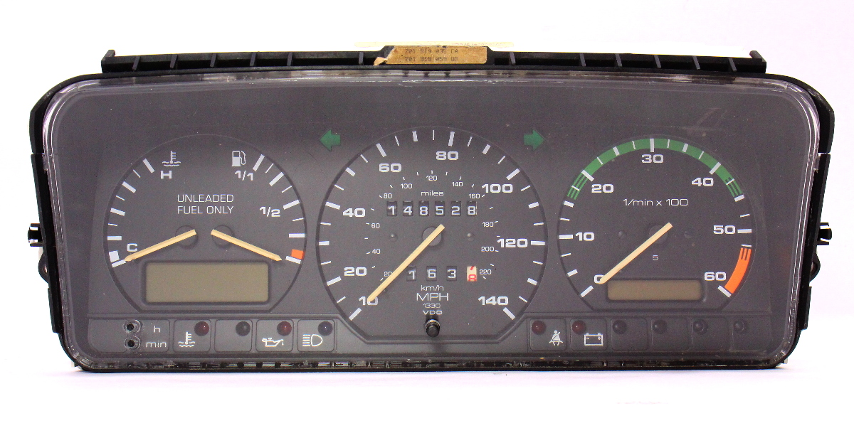 Gauge Cluster Speedometer 9293 VW Eurovan T4 Cable Driven Genuine