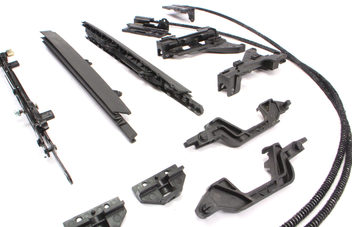 Sunroof Tracks Cables Repair Parts 1118 VW Jetta MK6 Sedan Genuine