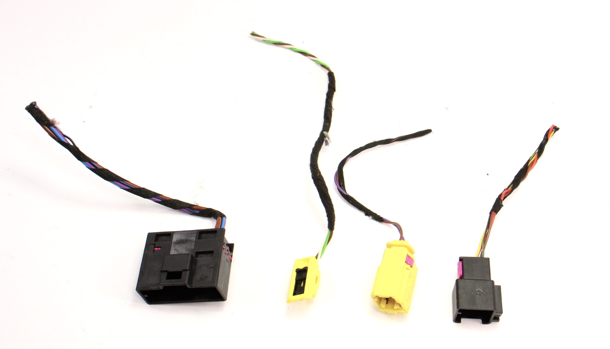 RH Heated Seat Wiring Harness Pigtail Plugs Connectors 0508 VW Jetta