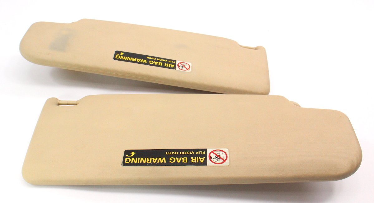 Sunvisor Sun Visor Set 9905 VW Jetta Golf GTI MK4 Passat B5 Beetle