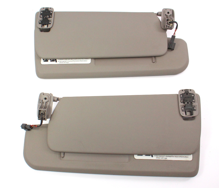 Sun Visor Sunvisor Set 0610 VW Passat B6 Latte Genuine 3C0 857