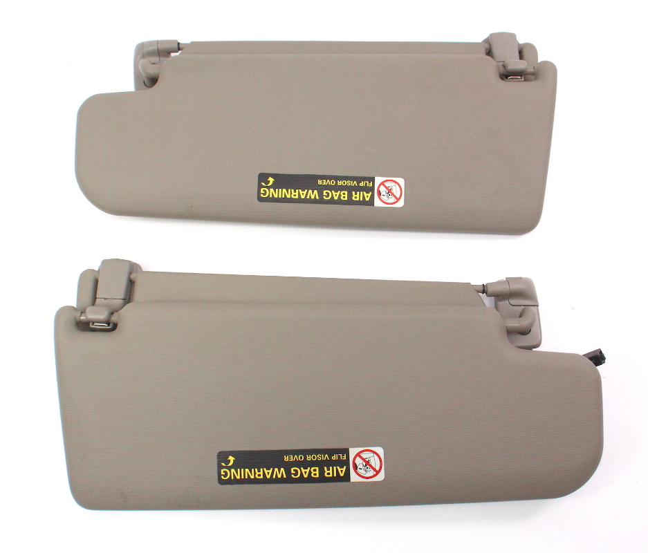 Sun Visor Sunvisor Set 0610 VW Passat B6 Latte Genuine 3C0 857