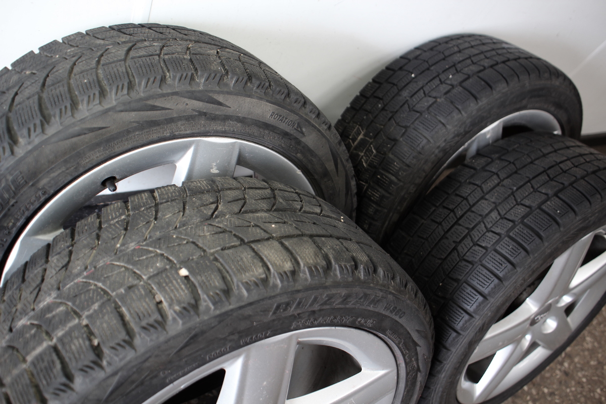 Blizzak Snow Tires >> Set Of Stock Wheels Blizzak Snow Winter Tires 5x112 17 Vw Audi A3 A4 Blizzak Snow Tires >> Set Of Stock Wheels Blizzak Snow Winter Tires 5x112 17 Vw Audi A3 A4