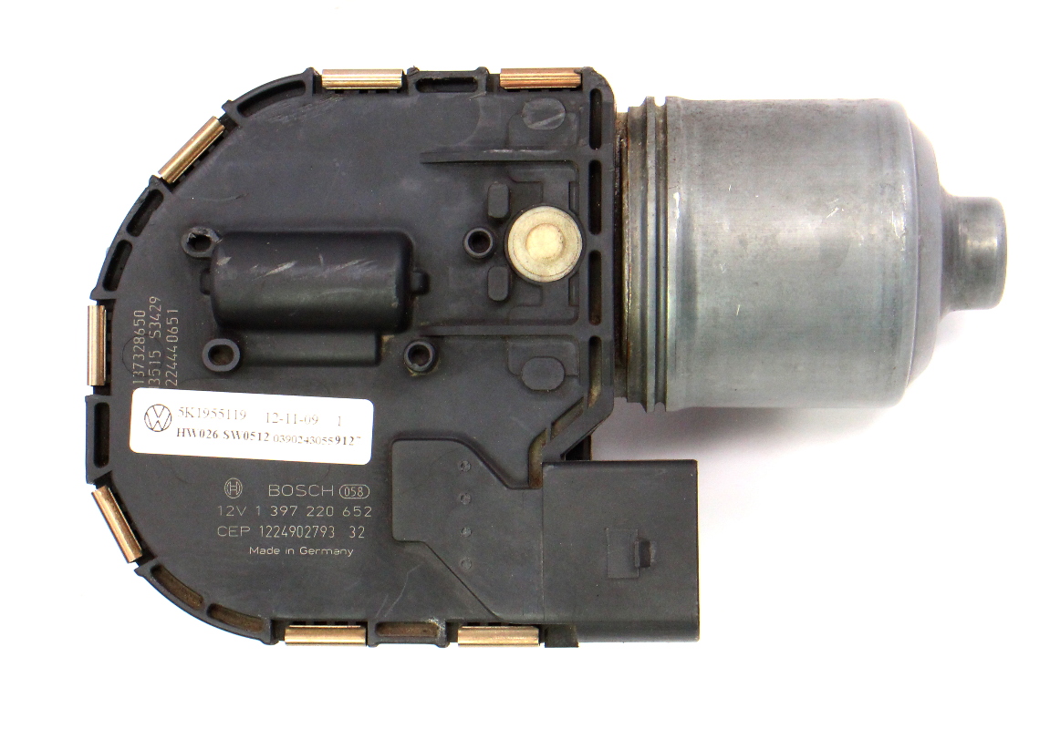 Front Windshield Wiper Motor 1014 VW Jetta Sportwagen Golf GTI MK6 5K1