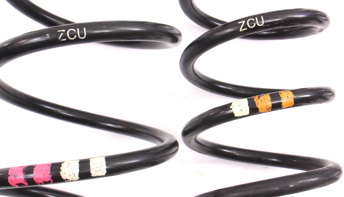 Suspension Coil Springs Set 0914 VW Jetta Sportwagen MK5 Mk6 Genuine