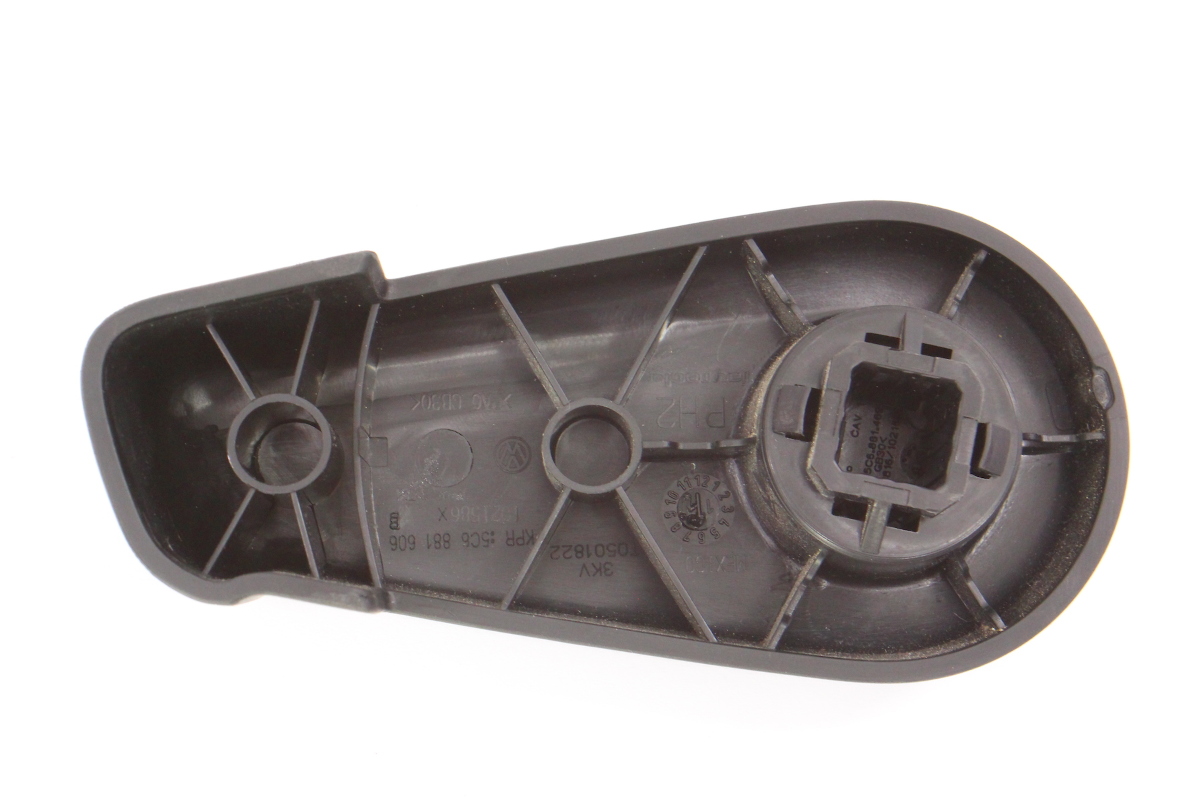 RH Seat Recline Handle 1118 VW Jetta MK6 Sedan Black Genuine 5C6