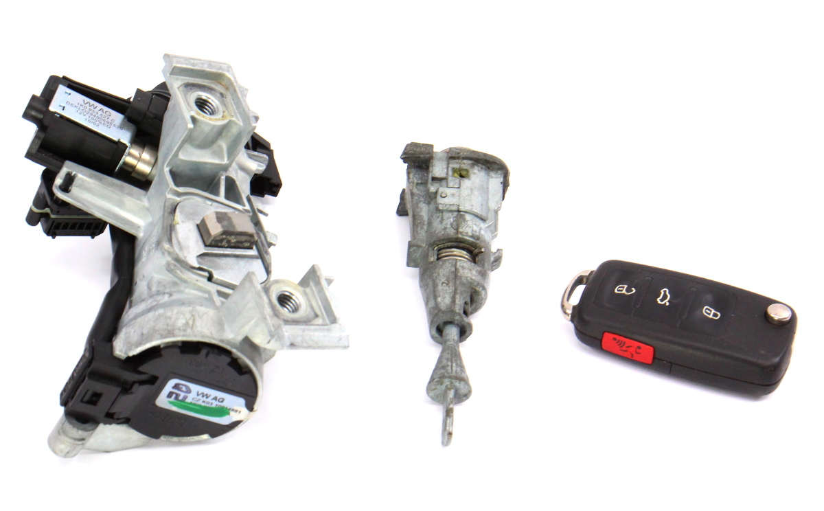 Lock Set Ignition Cylinder Door & Key VW Jetta Rabbit GTI MK5 1K0 905