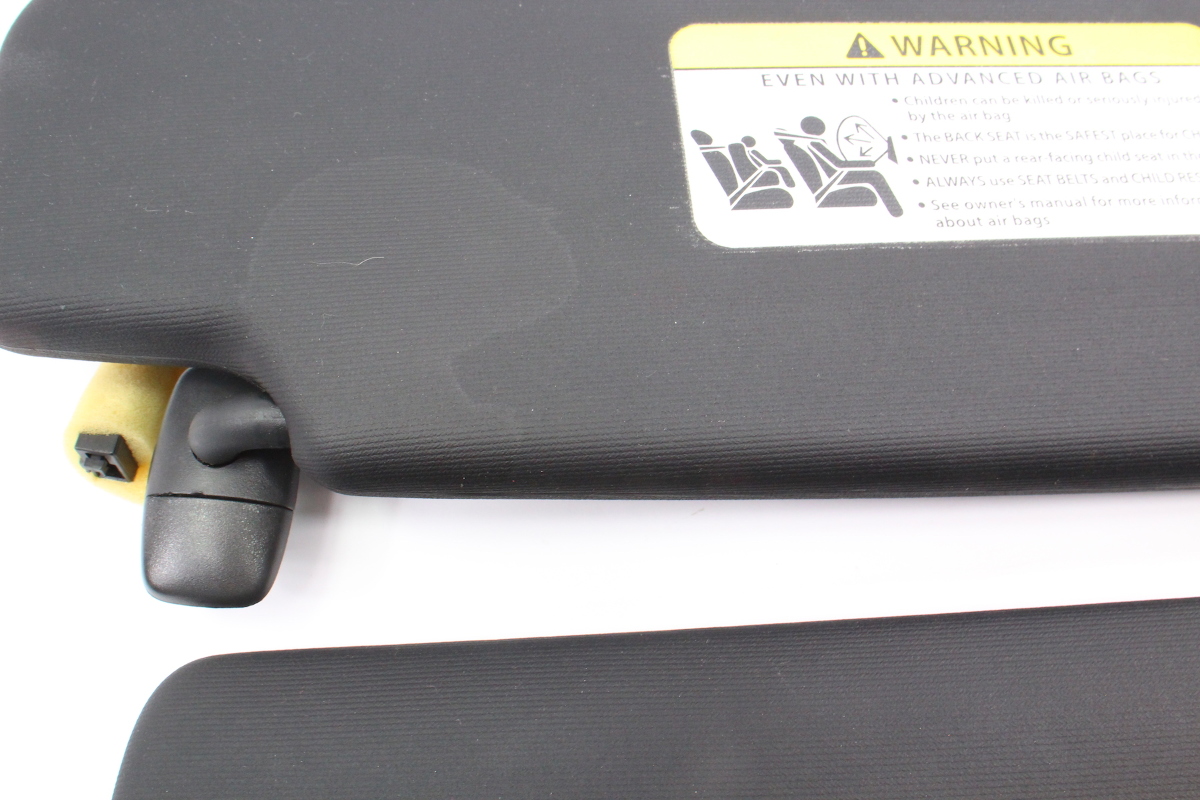 Black Sun Visor Set 1118 VW Jetta GLI MK6 Sedan Genuine 5C6 857