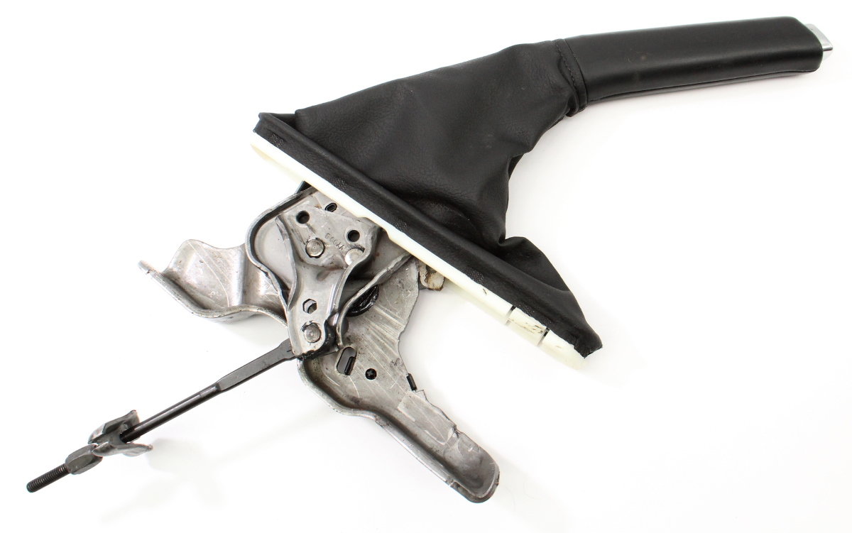 Leather Ebrake Parking E Brake Handle 1118 VW Jetta MK6 Sedan 5C0
