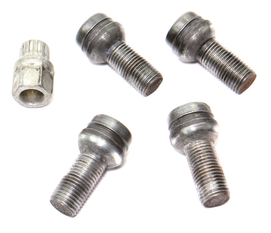 Locking Lug Wheel Bolt Nut Vw Beetle Jetta Golf Gti Mk4