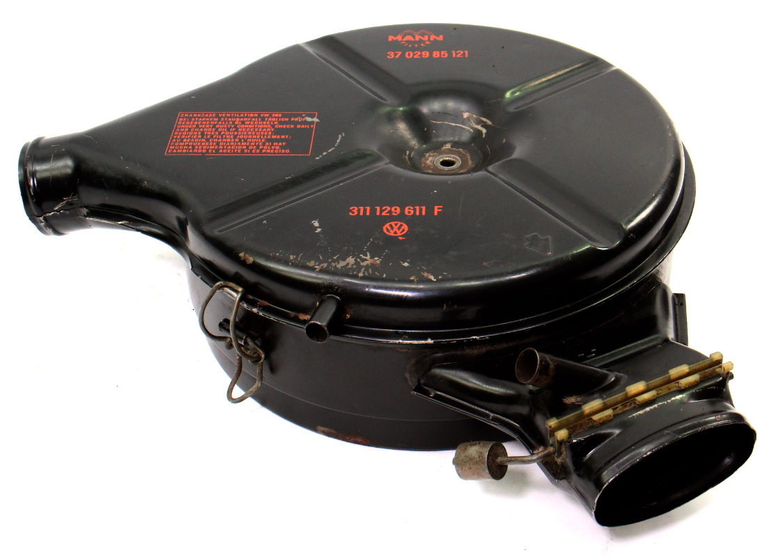 Oil Bath Air Cleaner Intake 1970 VW Type 3 Aircooled FI 311 129 611 F