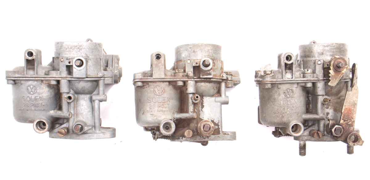 Solex Carburetor Carb Parts Lot 28PICT1 6465 VW Beetle Bus 40HP 113