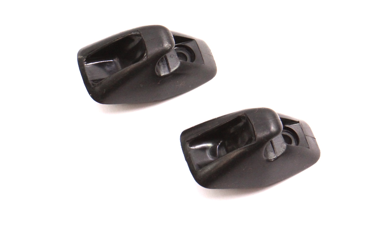 Black Sun Visor Clips 9097 VW Passat B3 B4 8592 Jetta Golf GTI Mk2