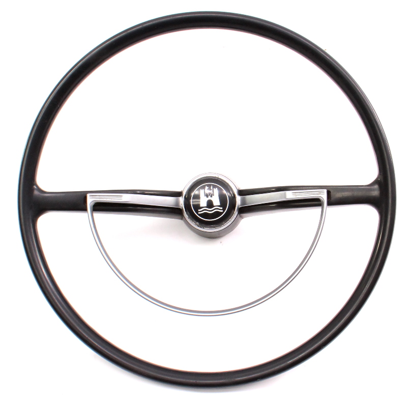 6272 VW Beetle Bug Steering Wheel & Horn Ring Vintage Aircooled 311