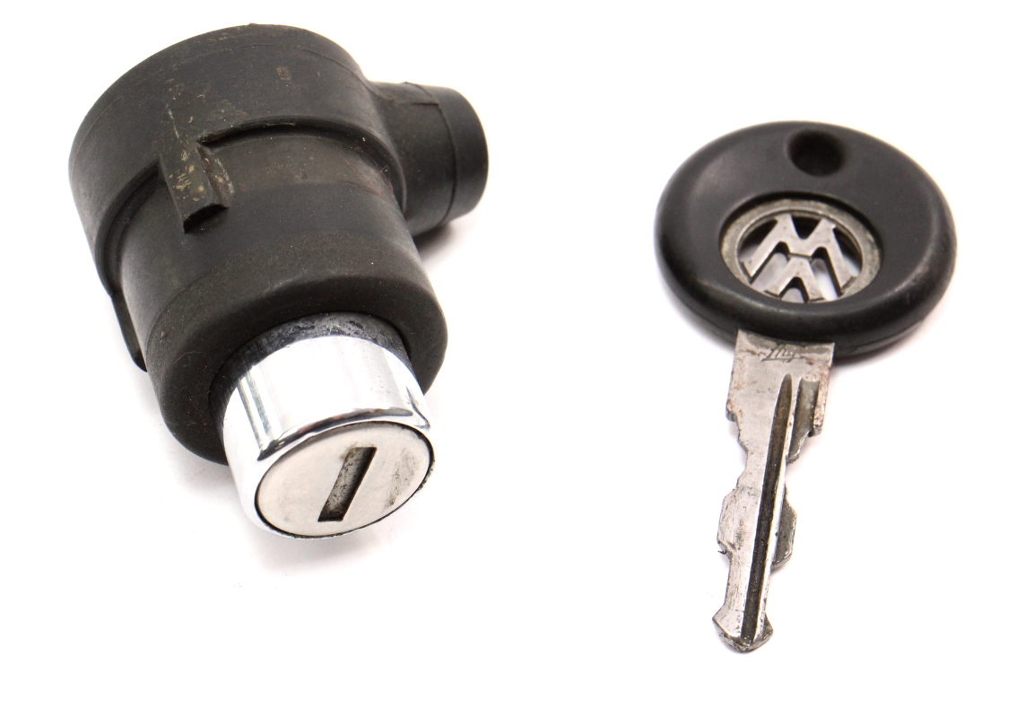 Trunk Hatch Lock Cylinder Button & Key VW Jetta Rabbit GTI MK1 171