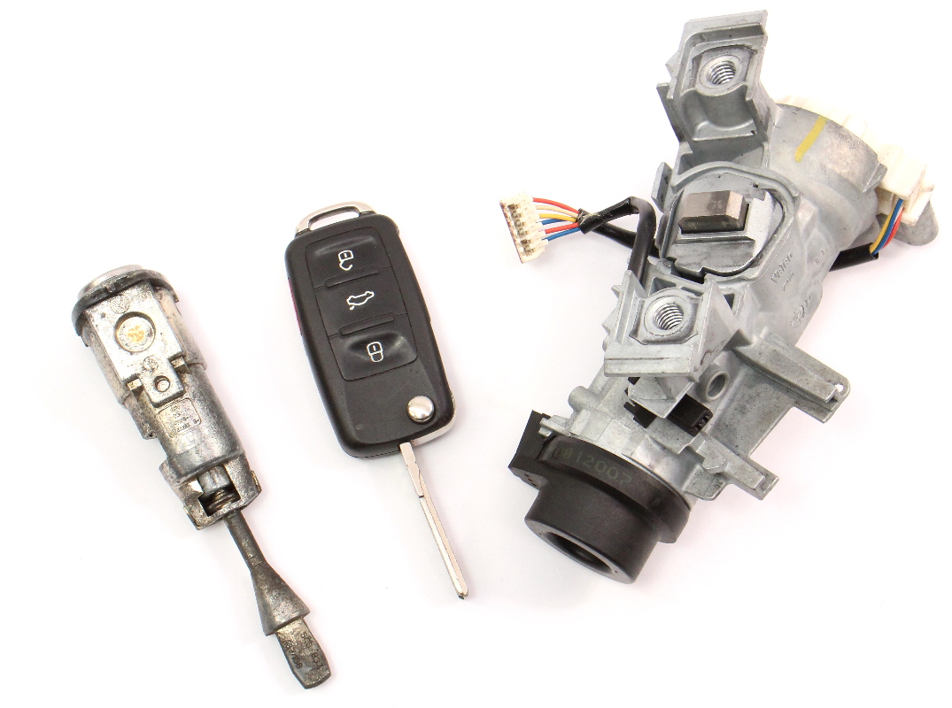 Ignition Key Lock Set 1114 VW Jetta Sedan MK6 Genuine 1K0 905 851