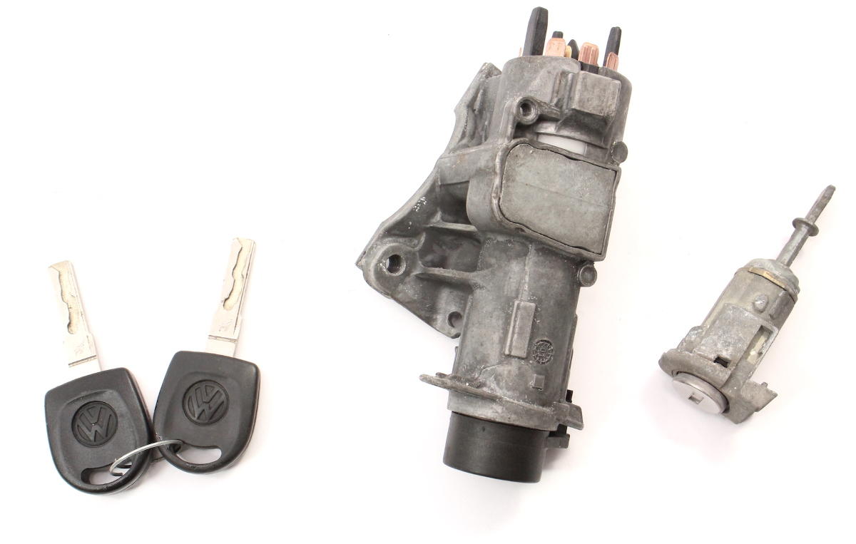 Lock Key Set Ignition Handle 9905 VW Jetta Golf GTI MK4 Beetle 4B0 905