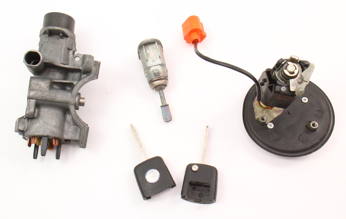 Lock Key Set Ignition Handle 9905 VW Jetta Golf GTI MK4 Beetle 4B0 905