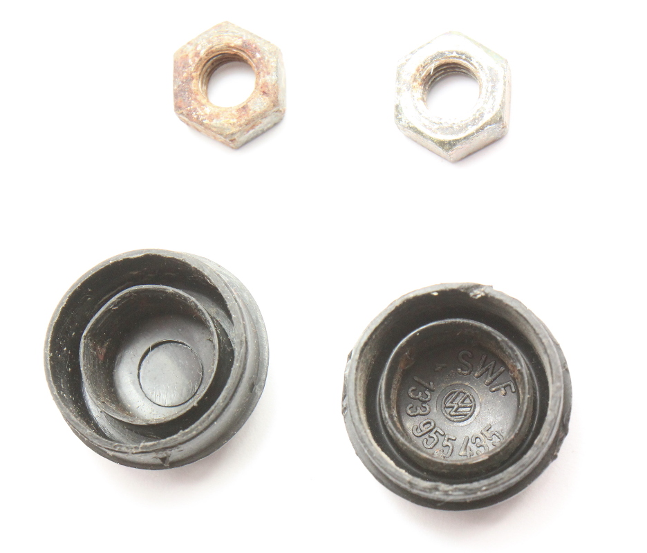 Front Windshield Wiper Arm Nuts & Caps 8091 VW Vanagon T3 Westfalia