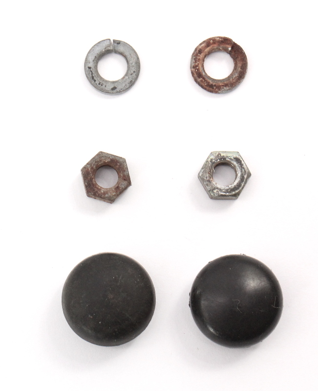 Front Windshield Wiper Arm Nuts & Caps 8091 VW Vanagon T3 Westfalia