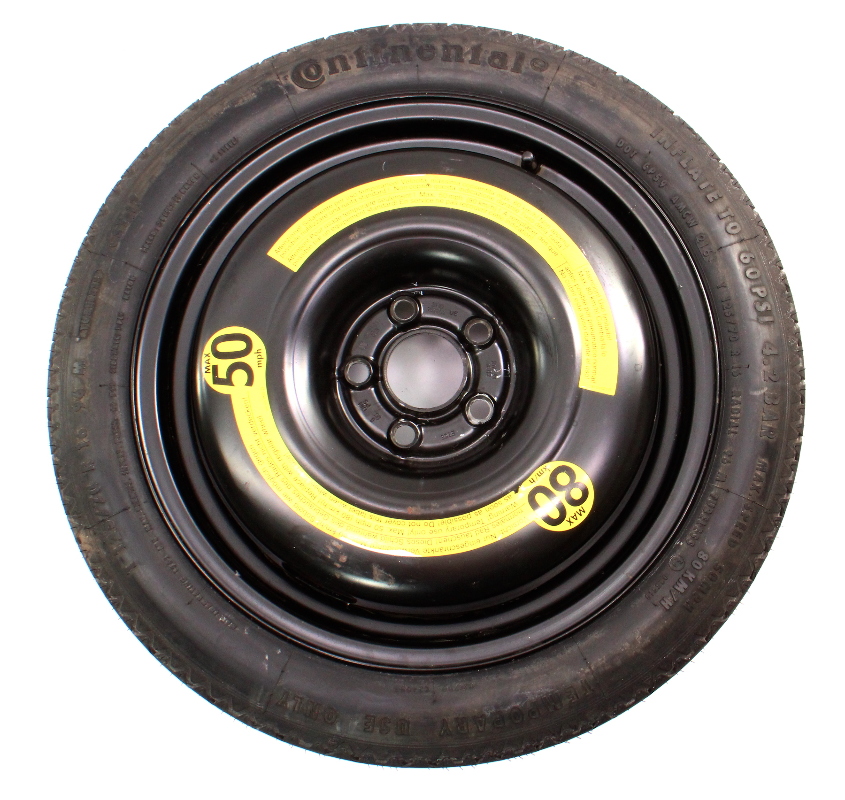 16" Spare Wheel Tire Donut 9399 VW Jetta GLX GTI Mk3 Passat B4 VR6 3A0
