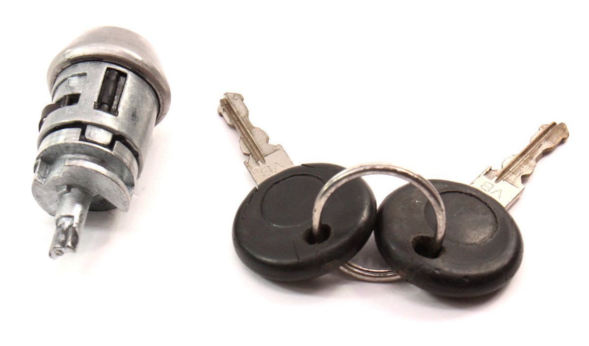 Ignition Tumbler Lock Cylinder & Keys Set 9399 VW Jetta MK3 Passat B3 B4 CarParts4Sale, Inc.
