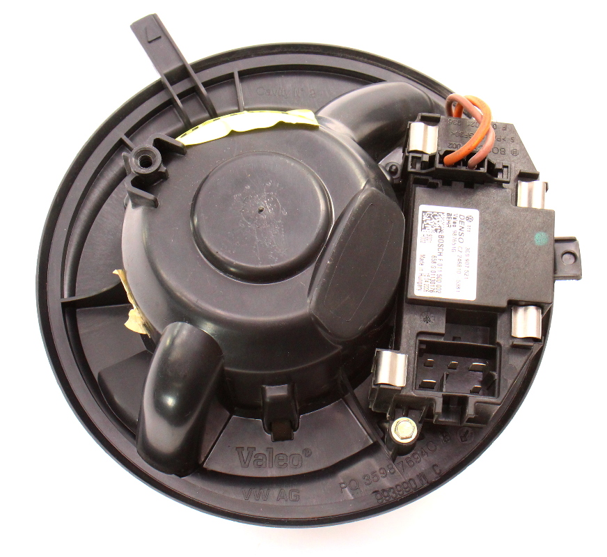 Heater AC Fan Blower Motor HVAC 0507 Jetta GTI MK5 Genuine 1K1 829 015 D CarParts4Sale, Inc.