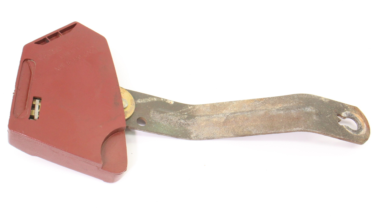 RH Front Red Seat Belt Receiver 8184 VW Rabbit GTI MK1 . Genuine . 171