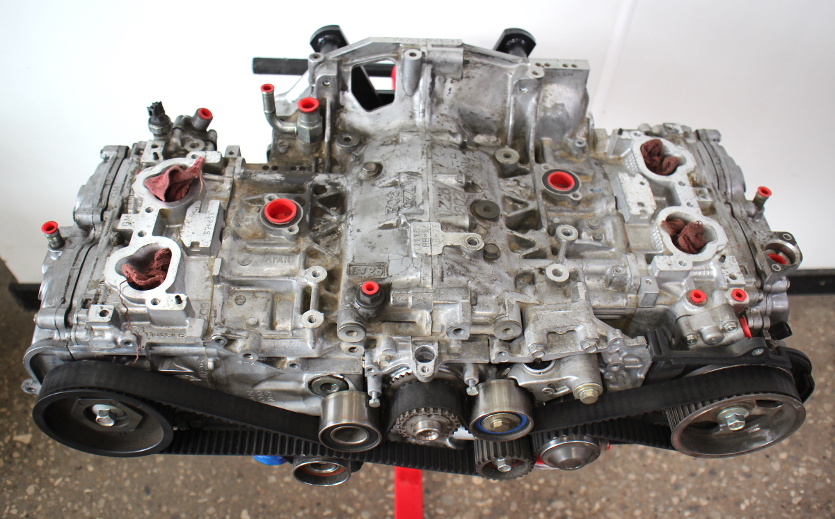 Engine Motor Long Block Core 2006 2010 Subaru EJ25 2.5 SOHC Legacy