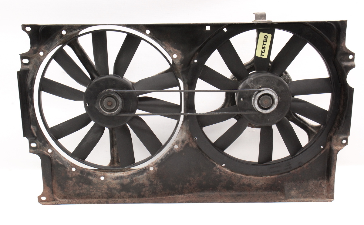 Electric Engine Radiator Cooling Fans VW Jetta Golf GTI Cabrio MK3 1H0