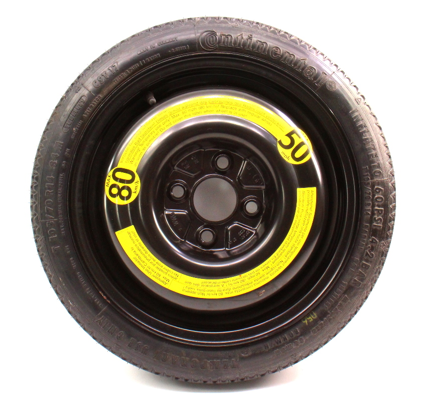 14" Spare Wheel Tire Donut 9399 VW Jetta Golf GTI Cabrio Mk3 1H0 601